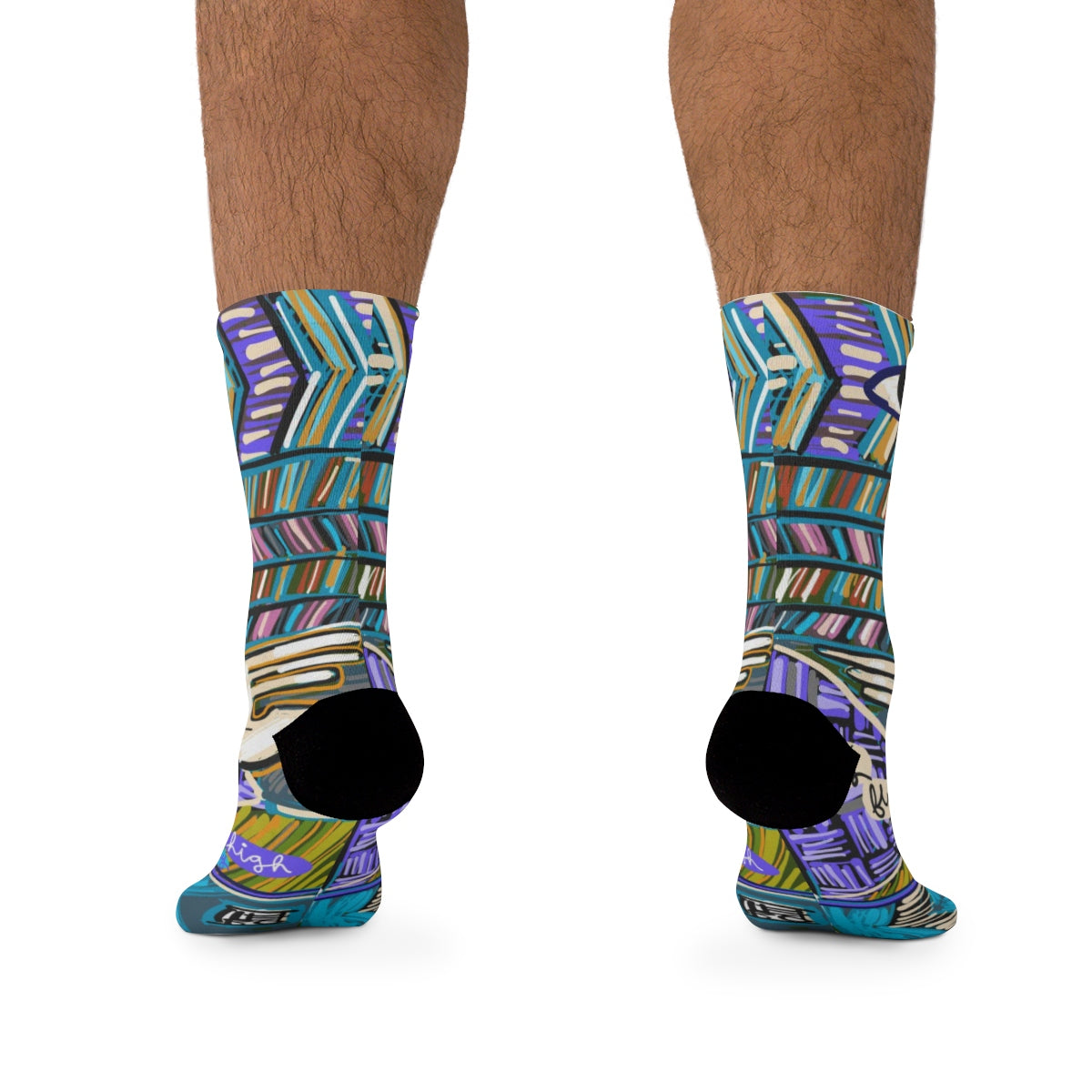 Lets Fly High Baby 2.0 – Lebo Tribe Socks